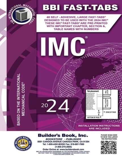 IMC BBI Fast Tabs 2024 | International Mechanical Code BBI Fast Tabs 2024