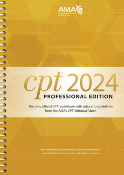 CPT Professional 2024 1st Edition | American Medical Association