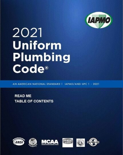 Uniform Plumbing Code (UPC) 2021 Edition